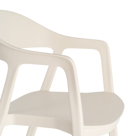 Scaun de exterior crem   52 x 52 x 80 cm [2]