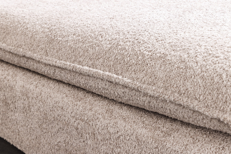 Scaun HEAVEN 100 cm cu husă detașabilă din țesătură bouclé, bej șampanie [5]