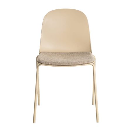 Scaun de exterior khaki din metal  46 x 51 x 85 cm [3]