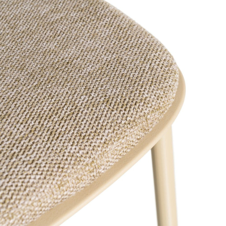 Scaun de exterior khaki din metal  46 x 51 x 85 cm [9]