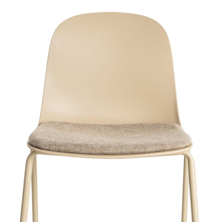 Scaun de exterior khaki din metal  46 x 51 x 85 cm [8]
