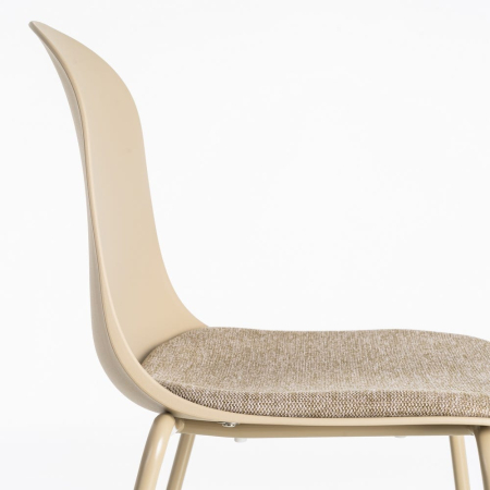 Scaun de exterior khaki din metal  46 x 51 x 85 cm [7]