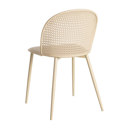 Scaun de exterior khaki din metal  51 x 46 x 80 cm [5]