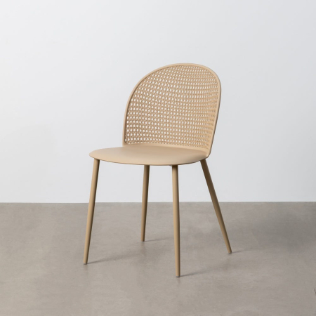 Scaun de exterior khaki din metal  51 x 46 x 80 cm [1]