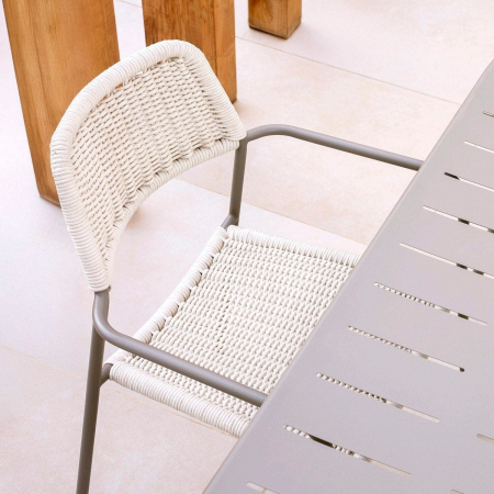 Scaun de exterior Milos bej , gri [1]