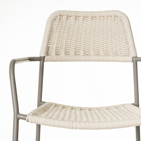 Scaun de exterior Milos bej , gri [6]