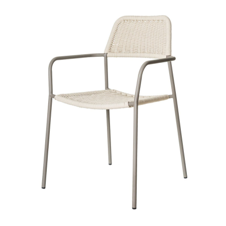 Scaun de exterior Milos bej , gri [5]