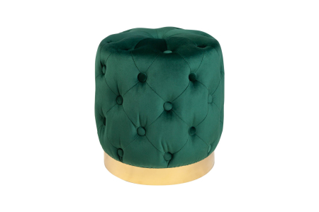 Scaune - Scaun MODERN BAROCK 35 cm catifea verde auriu