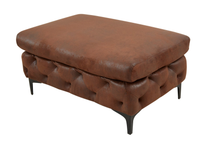 Scaune & fotolii - Scaun MODERN BAROCK 90 cm maro antic în stil Chesterfield