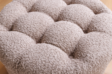 Scaun MODERN BAROCK STORAGE 50 cm bouclé șampanie [7]