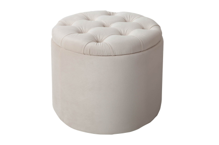 Scaune - Scaun MODERN BAROCK STORAGE 50 cm catifea bej
