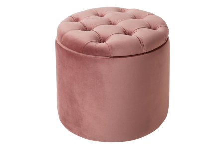 Scaune - Scaun MODERN BAROCK STORAGE 50 cm catifea roz închis