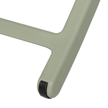 Scaun de exterior pliabil verde din polipropilenă 45 x 55 x 83 cm [12]