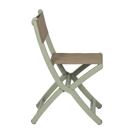 Scaun de exterior pliabil verde din polipropilenă 45 x 55 x 83 cm [3]