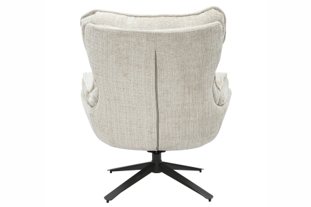 Scaun rotativ CLOUD 360° din tesatura bej [4]