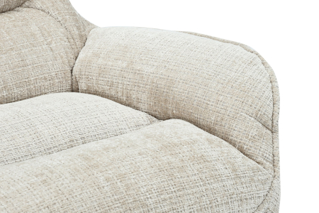 Scaun rotativ CLOUD 360° din tesatura bej [6]