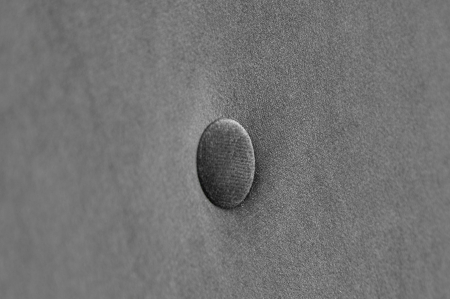 Scaun rotativ LOUNGER din catifea gri, 100-110 [6]