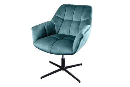 Scaune - Scaun rotativ PAPILLON 360° turquoise, 83-90 cm