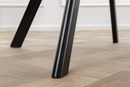 Scaun rotativ THE DUTCH RETRO din catifea gri  [8]