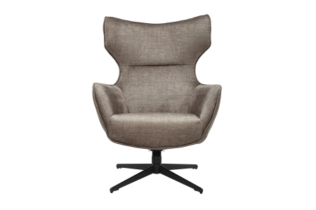 Scaune - Scaun rotativ VOGUE 360° din catifea taupe