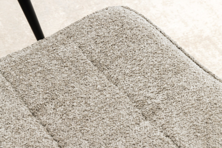 Scaun SCANDINAVIA din material boucle grej, 40 cm [5]