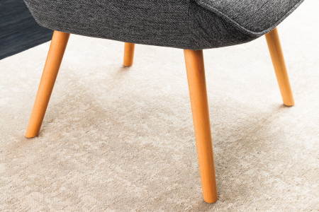 Scaun SCANDINAVIA din material texturat gri  [9]