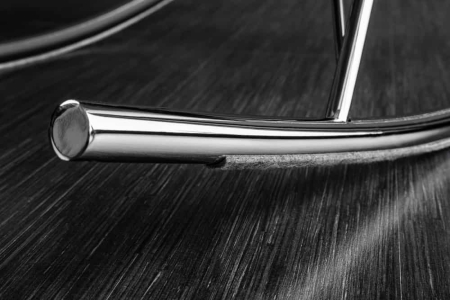 Scaun SCANDINAVIA SWING din catifea gri [6]