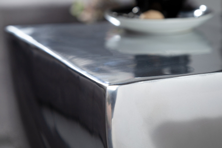 Scaun TWIST 45 cm din aluminiu argintiu [5]