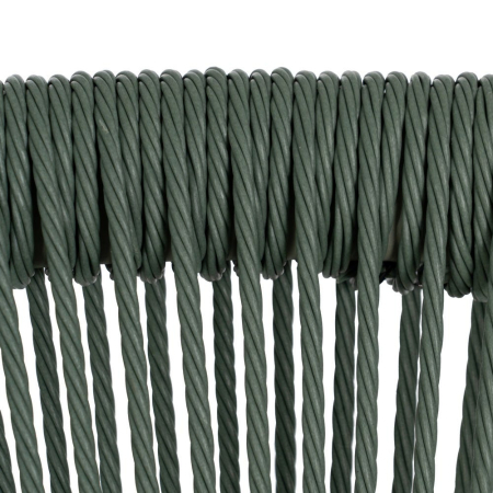 Scaun de exterior  verde 56 x 52 x 76 cm [9]