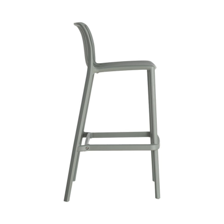 Scaun de exterior verde din polipropilenă 52 x 55 x 100 cm [5]