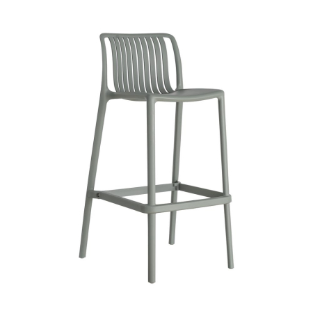 Scaun de exterior verde din polipropilenă 52 x 55 x 100 cm [1]