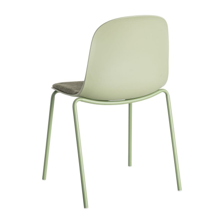 Scaun de exterior verde din metal 46 x 51 x 85 cm [5]