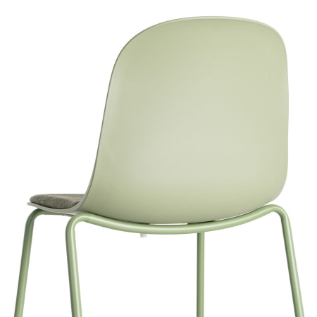 Scaun de exterior verde din metal 46 x 51 x 85 cm [6]