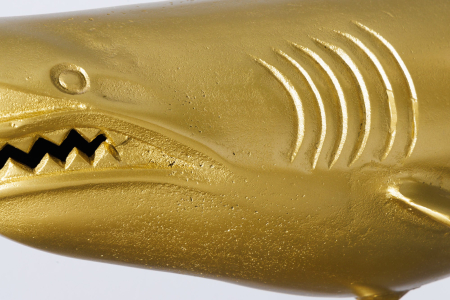 Sculptură decorativă HAI 100 cm auriu [6]