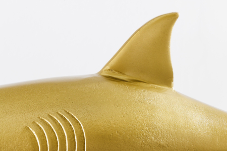 Sculptură decorativă HAI 70 cm auriu [5]