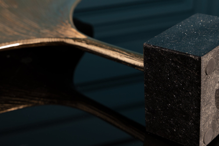 Sculptură Deration FRUNZĂ DE GINKGO 44 cm auriu [7]