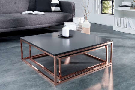 Set 2 măsuțe de cafea Elements cu blat din MDF și cadru metalic [3]