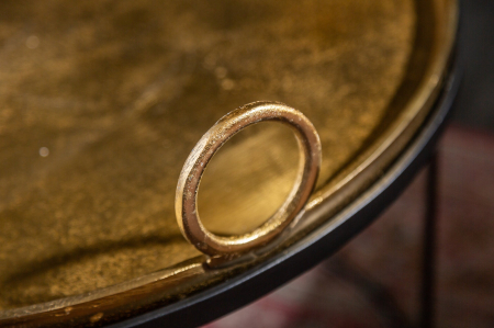 Set 2 masute de cafea ELEMENTS ORIENTALcu tava detasabila, 46-62 cm [6]