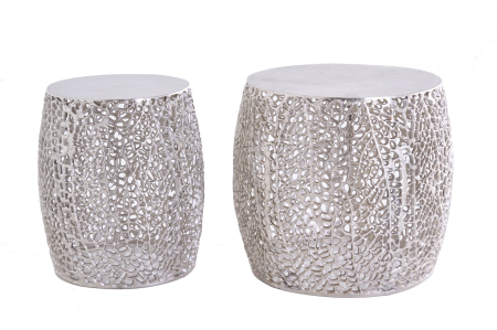 Masute de cafea - Set 2 masute de cafea LEAF, 40 cm