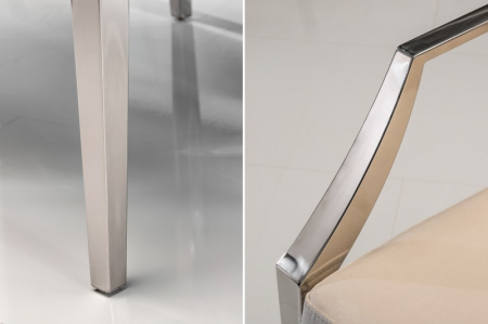 Set 2 scaune Barock cu tapiterie din catifea [4]