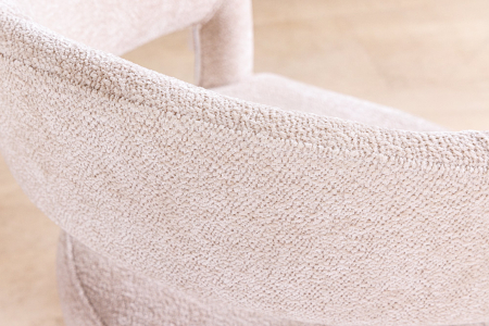 Set 2 scaune BOUTIQUE din material texturat bej [3]