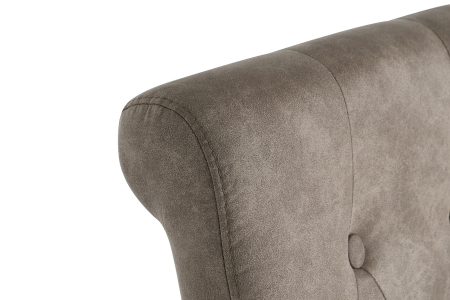 Set 2 scaune CASA din microfibra taupe [5]