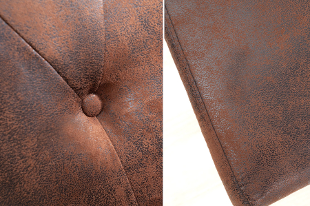 Set 2 scaune CASA din microfibra whisky maro [6]