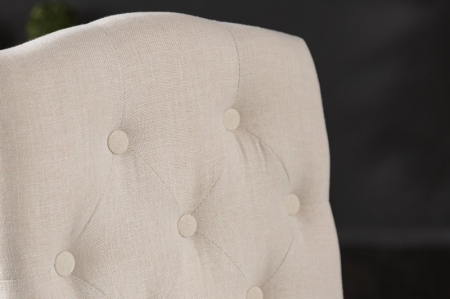 Set 2 scaune Castle cu tapiterie din tesatura structurala si picioare din lemn  [3]