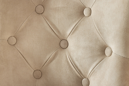 Set 2 scaune CASTLE din catifea bej si accesoriu in forma de cap de leu [6]