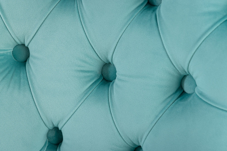 Set 2 scaune CASTLE din catifea blue si accesoriu metalic [6]