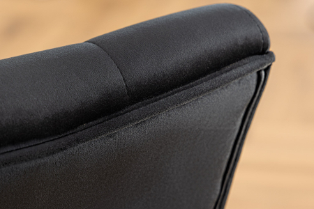 Set 2 scaune CASTLE din catifea neagra [5]