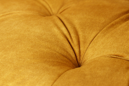 Set 2 scaune de bar MILANO din catifea galben mustar, 75 cm [4]