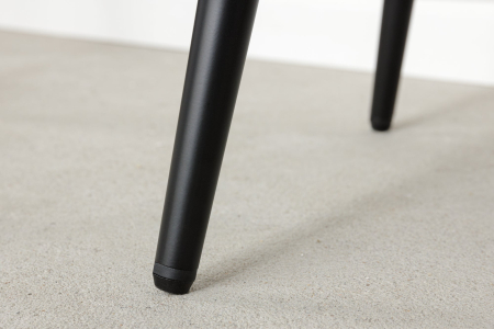 Set 2 scaune de bar MILANO din catifea maro, 75 cm [7]