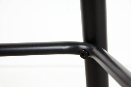 Set 2 scaune de bar MILANO din catifea maro, 75 cm [6]